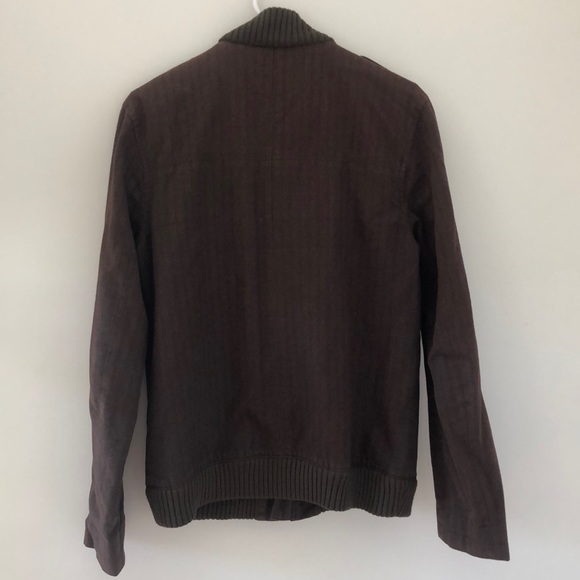 All-son brown tweed jacket - Picture 3 of 4